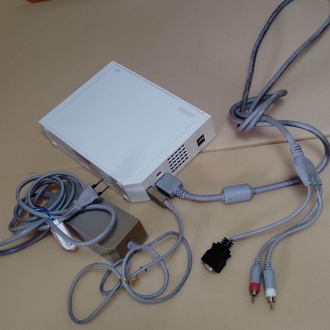 任天堂 Nintendo wii 本体(蓋なし) シロ ☆2人ですぐ遊べる