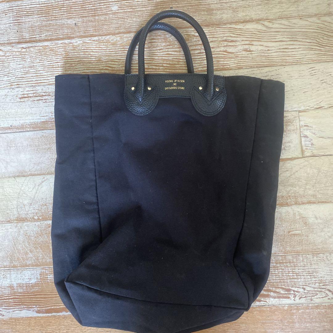 YOUNG & OLSEN ブラック トートバッグ