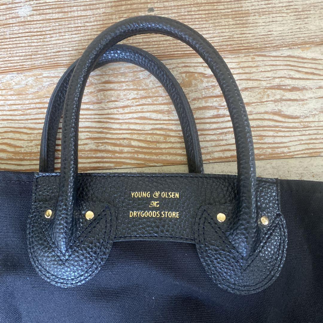 YOUNG & OLSEN ブラック トートバッグ