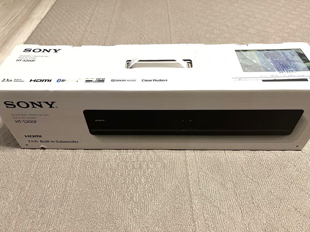 【なむなむ】HDMIケーブル付サウンドバー　SONY HT-S200F HT-S200F | サウンドバー／ホームシアターシステム | ソニー