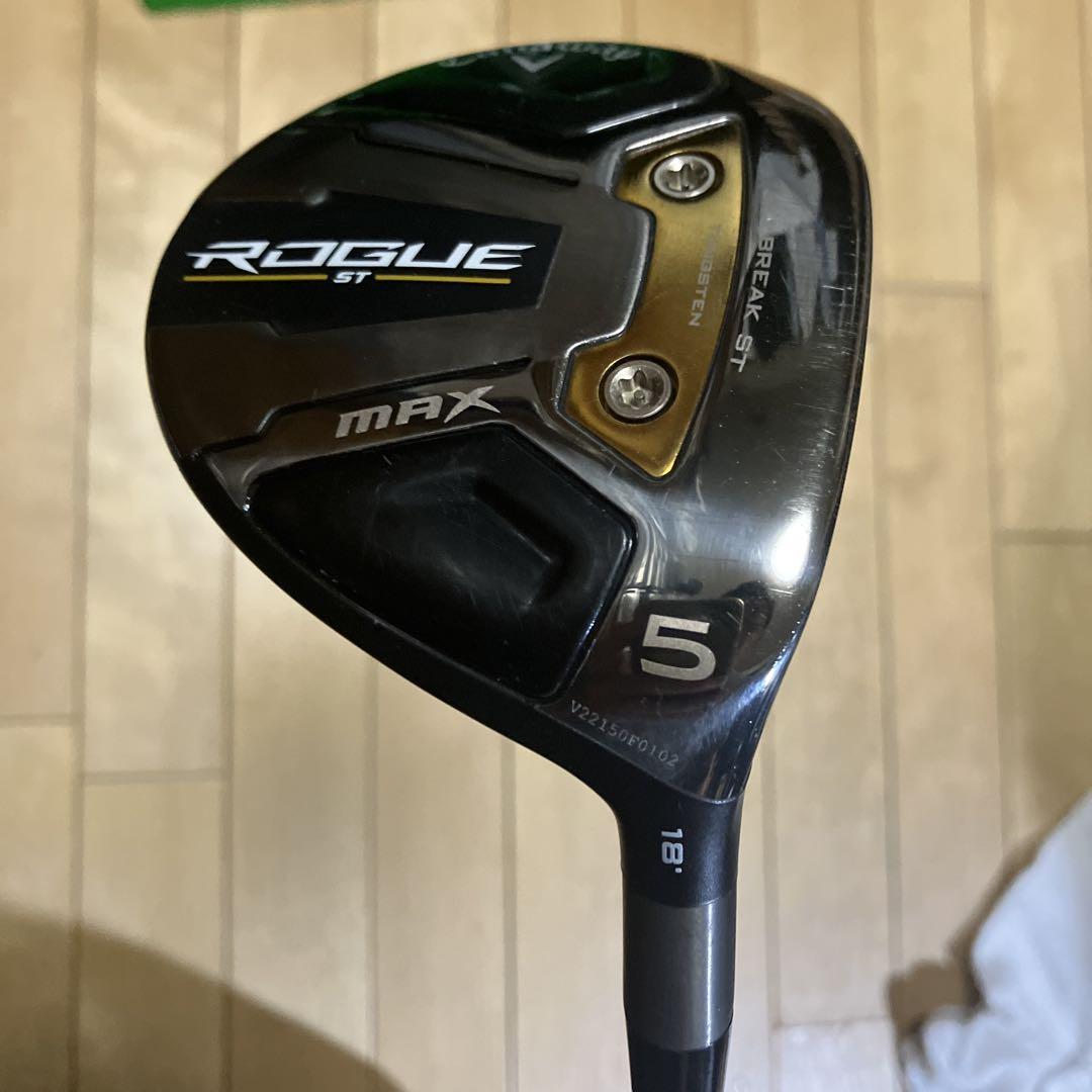 Callaway Rogue ST Max 5番ウッド 18度