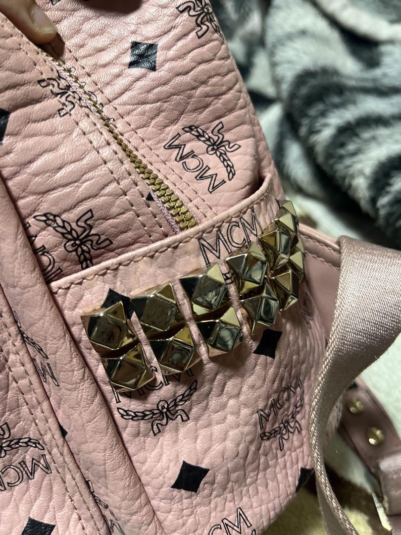 MCM ソフトピンク リュック ミニサイズ レディース MCM ソフトピンク リュック ミニサイズ レディース