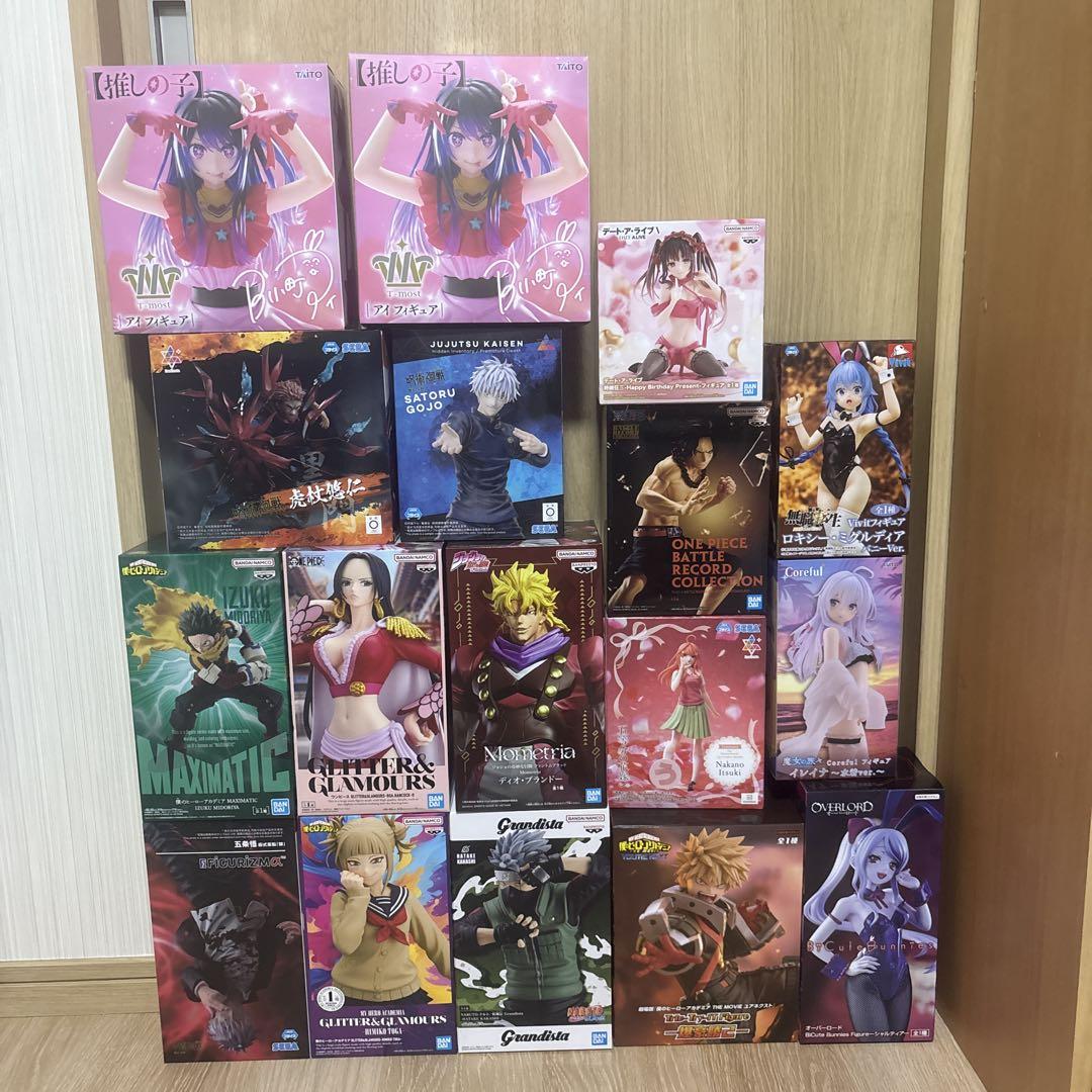 新作あり アニメフィギュアまとめ売り 17点セット