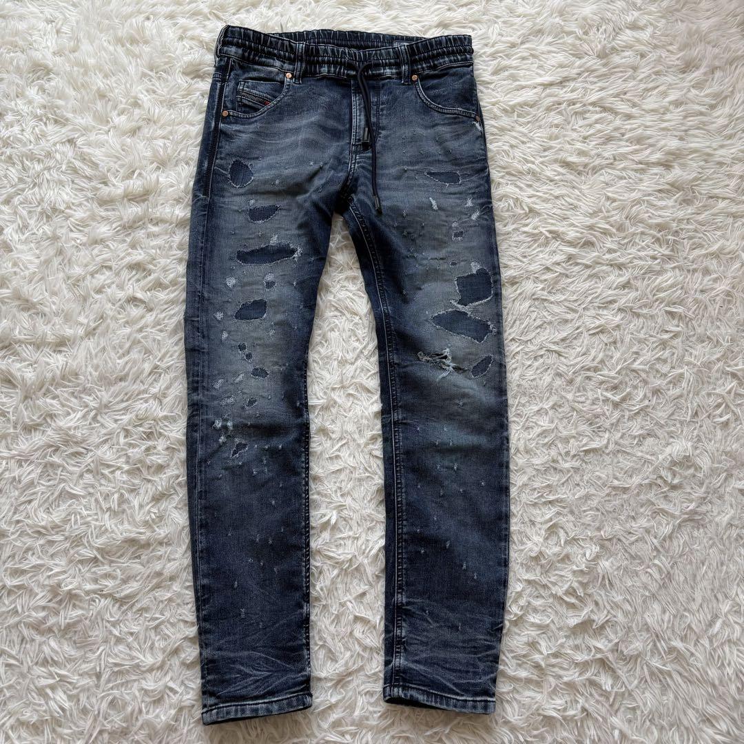 新品 DIESEL jogg Krailey w23 ダメージ ジョグジーンズ