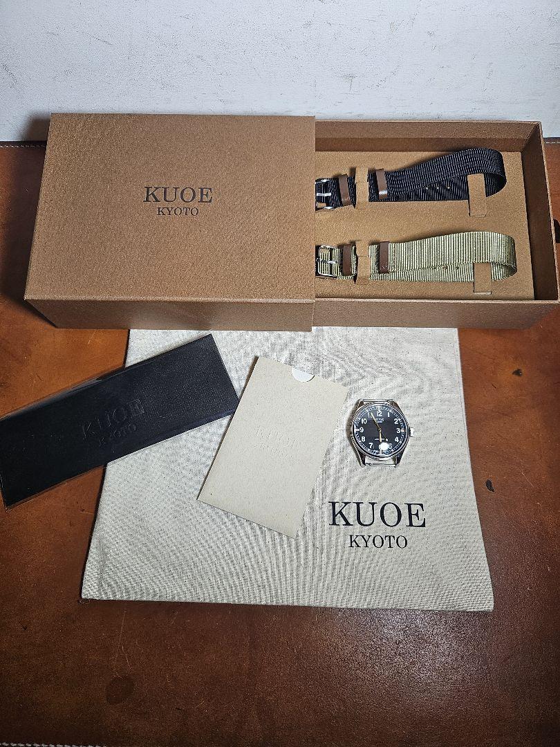 美品レア　KUOE KYOTO  OLD SMITH  ミリタリーウォッチ
