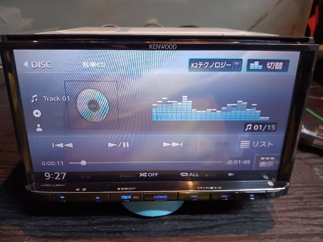 KENWOOD MDV-L504 ドラレコ付き KENWOOD MDV-L504 ドラレコ付き