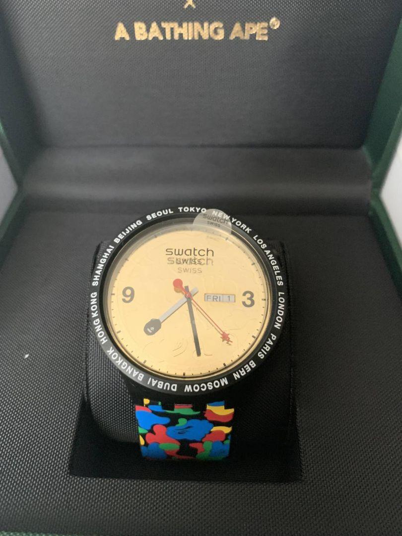 swatch x A BATHING APE 時計　新品未使用
