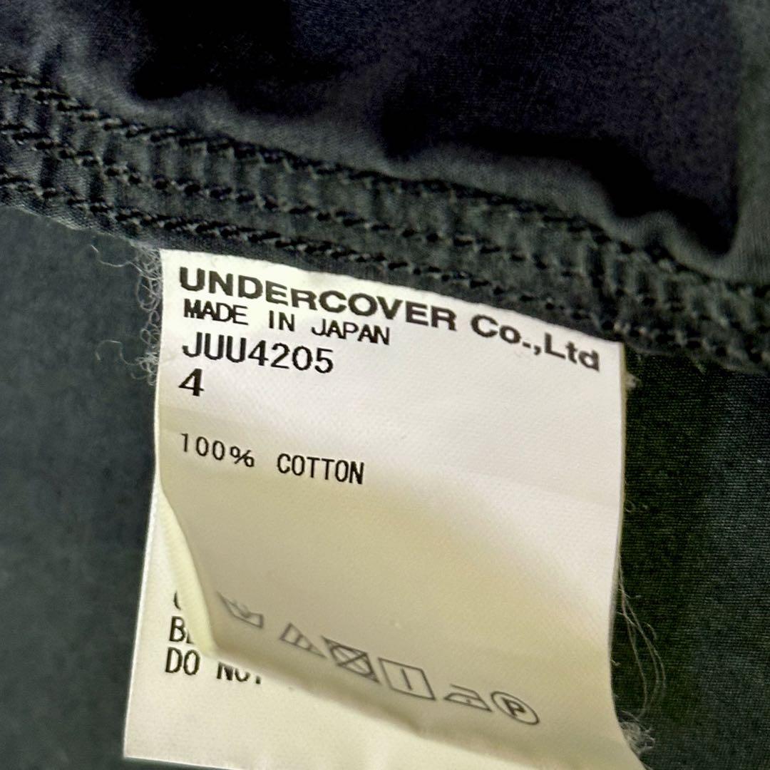 John UNDERCOVER 黒 コート 大きめのフード付