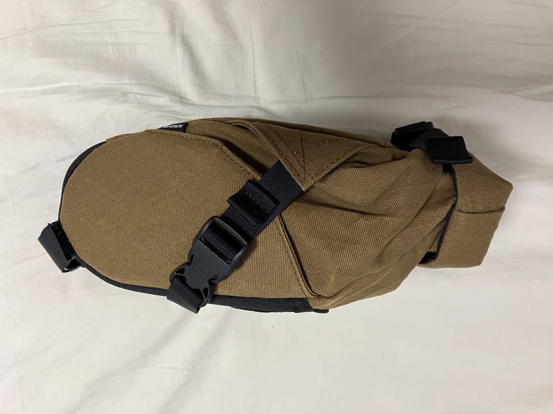【FAIRWEATHER】サドルバッグ ミニ　x-canvas brown