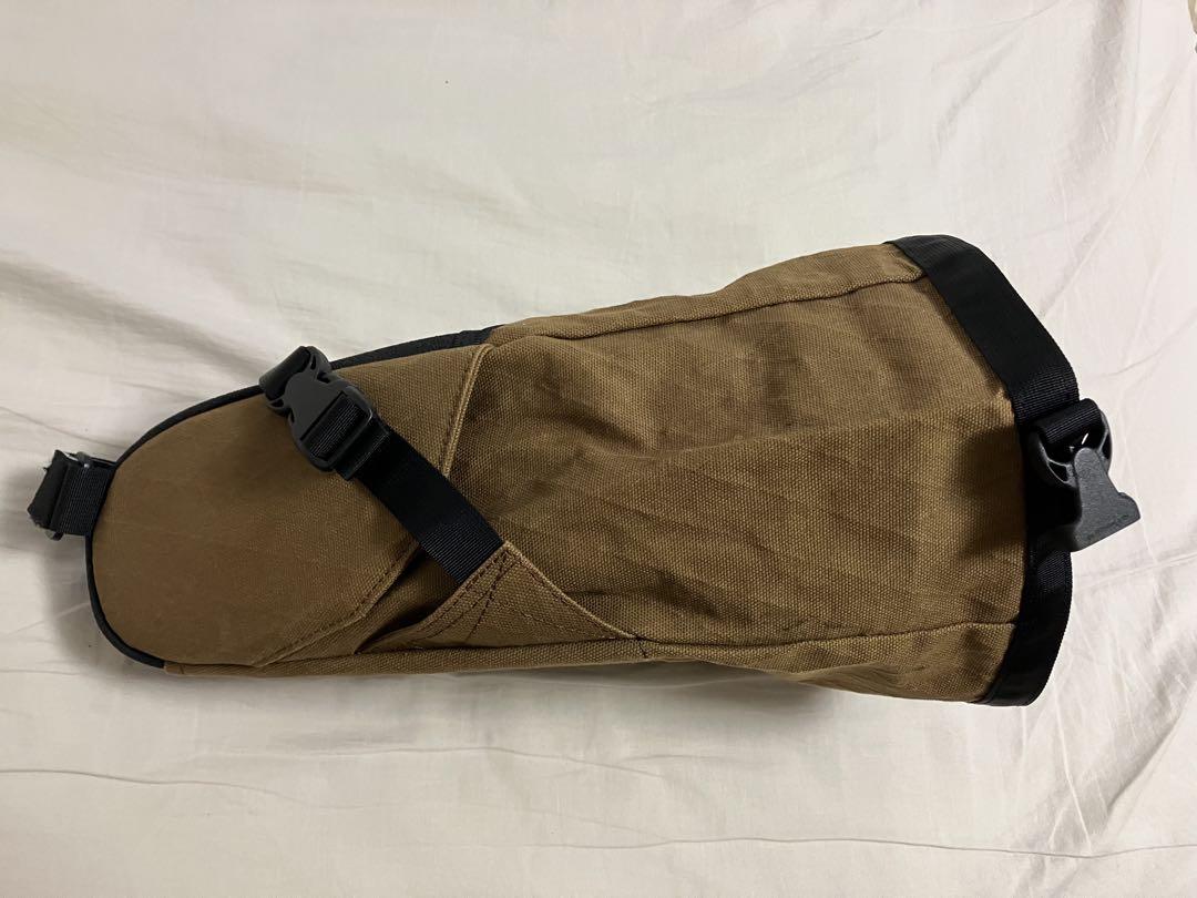【FAIRWEATHER】サドルバッグ ミニ　x-canvas brown