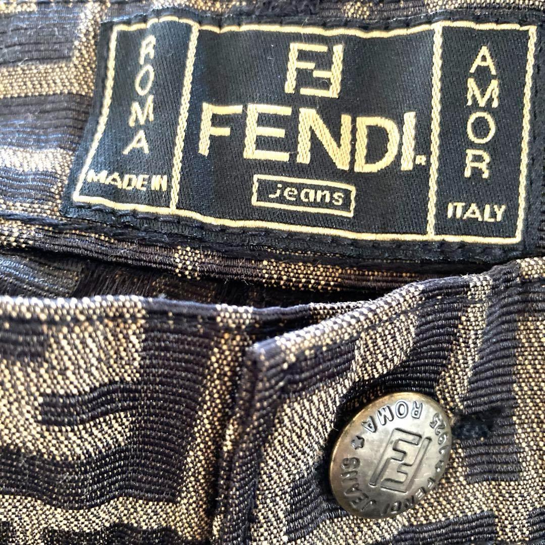 美品 FENDI フェンディ ショートパンツ ズッカ FF柄 ヴィンテージ