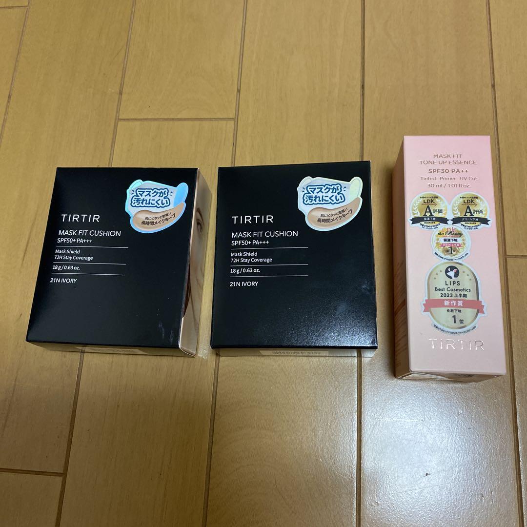 TIRTIR ティルティル マスクフィットクッション ファンデ ブラック21N
