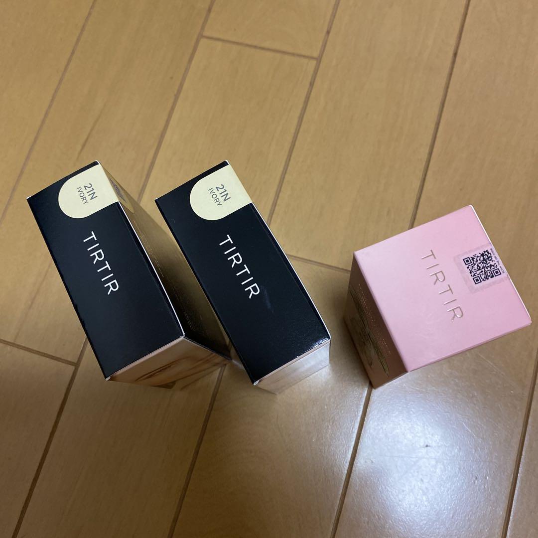 TIRTIR ティルティル マスクフィットクッション ファンデ ブラック21N