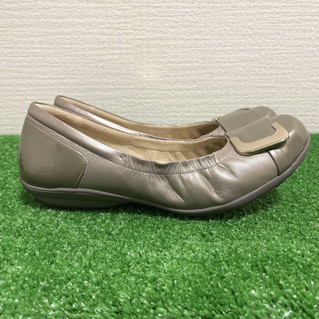asics pedala レザー　フラット　パンプス　日本製