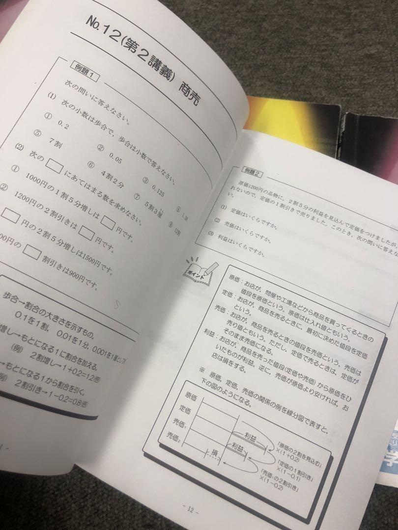希学園 小5 算数 最高レベル演習 第1～第2分冊 2023年度 中古