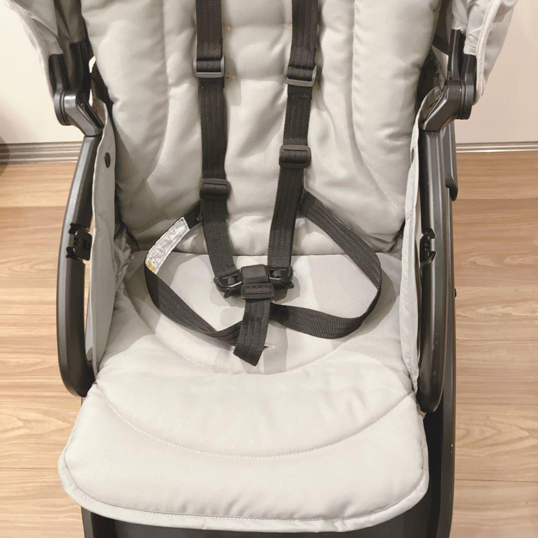 【美品】Joie 2人乗りベビーカー エヴァライトデュオ　グレー