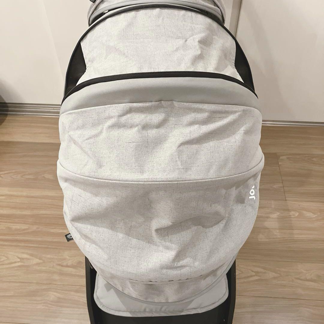 【美品】Joie 2人乗りベビーカー エヴァライトデュオ　グレー