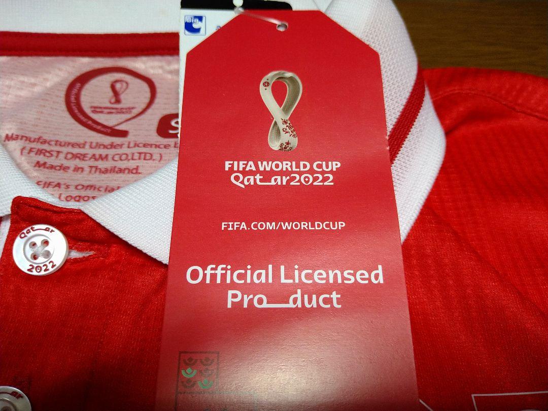 【新品】2022年サッカー FIFAワールドカップ イングランド代表ポロシャツM