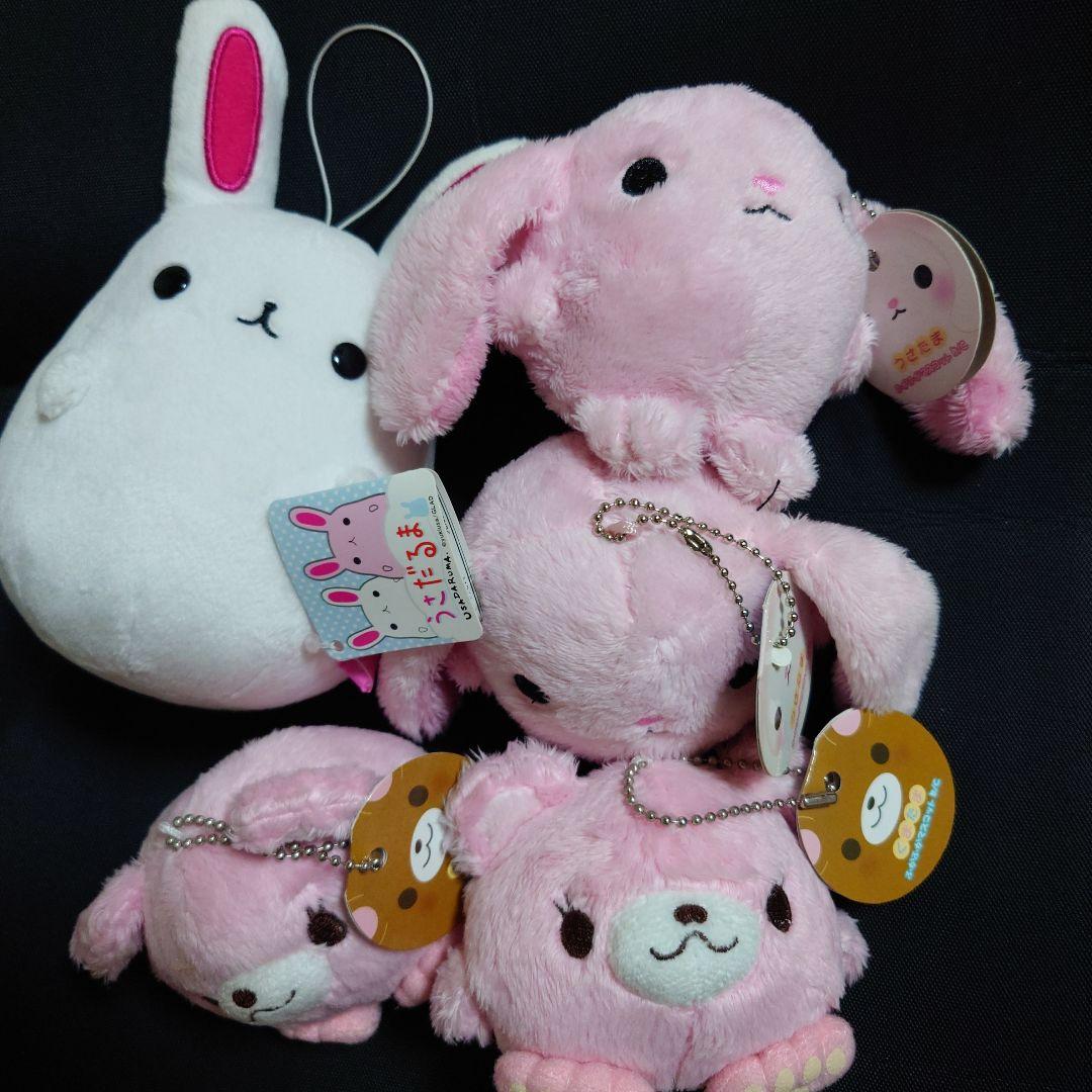 【現金特価】 非売品 うさたま くまたま うさだるま ぬいぐるみ マスコット ぬいぐるみ