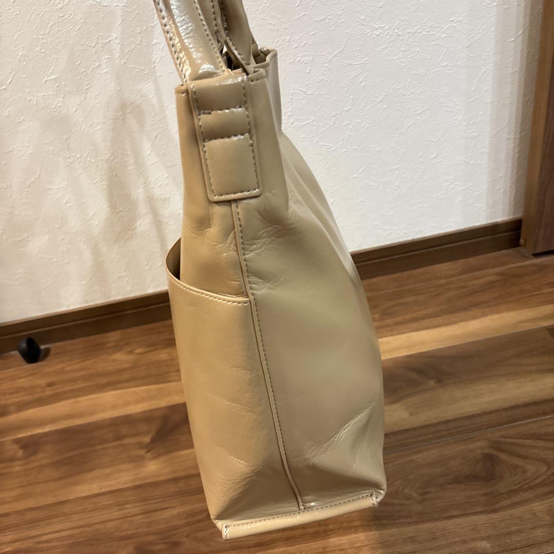 【美品】green label relaxing レザー 2way トートバッグ