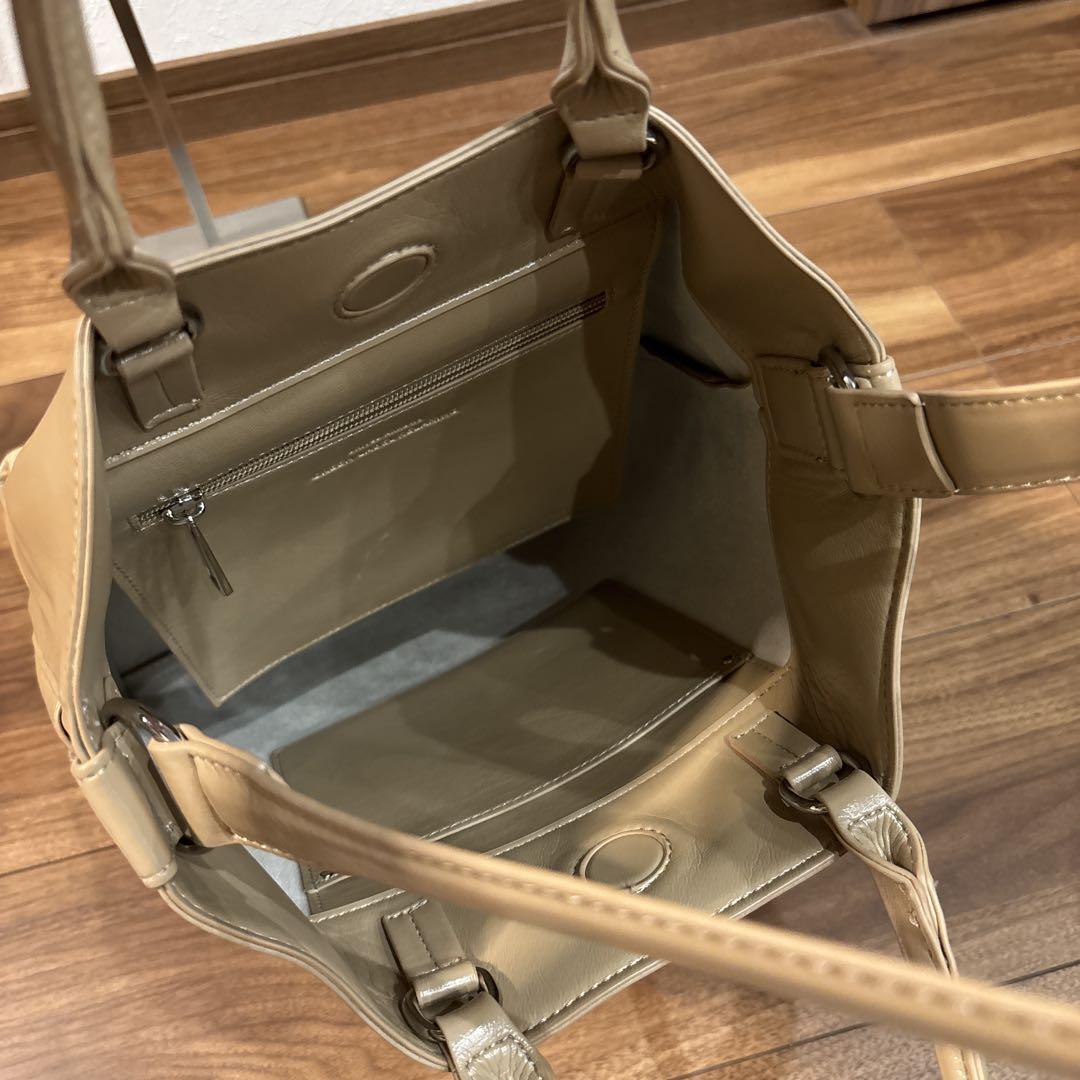 【美品】green label relaxing レザー 2way トートバッグ
