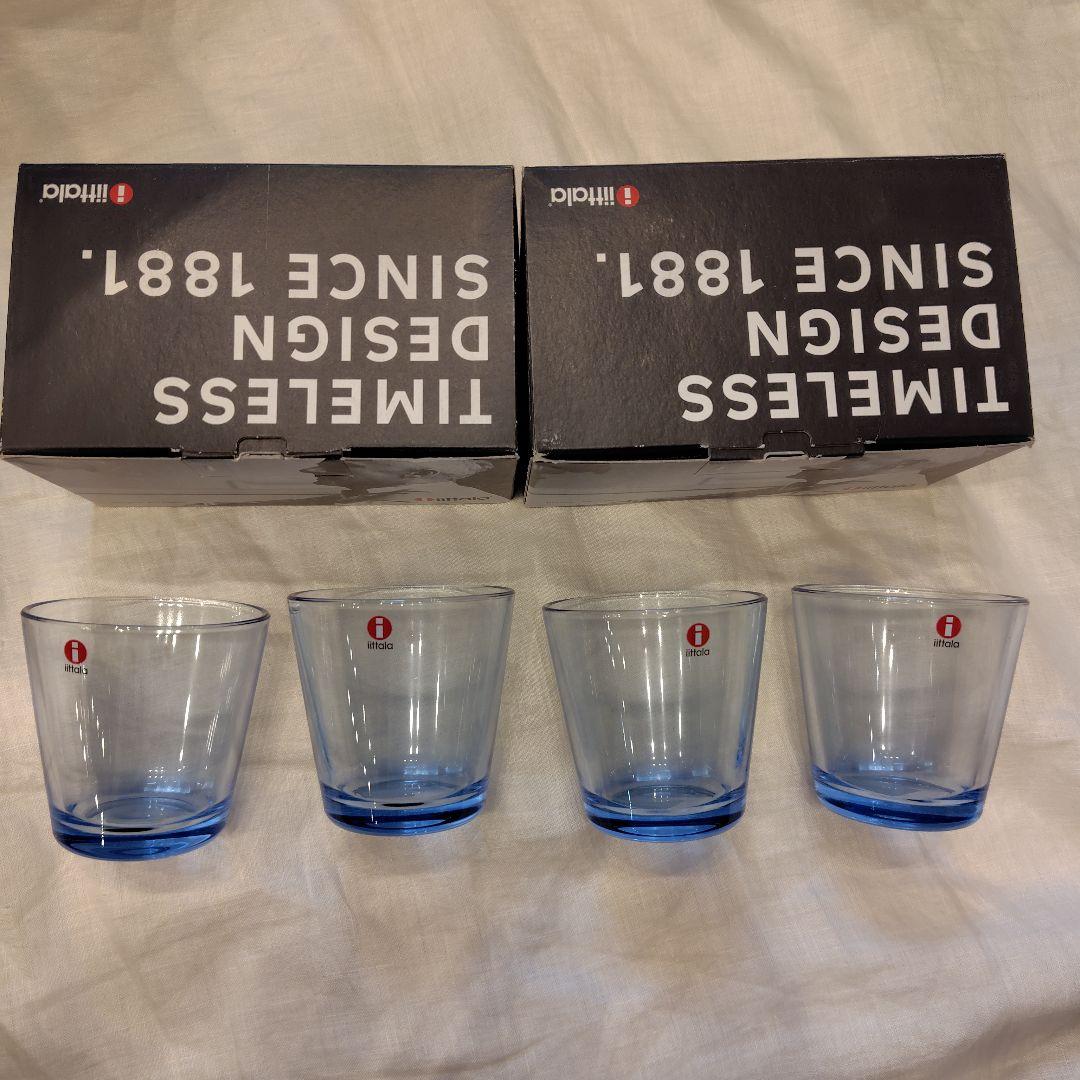 iittala　カルティオ　アクア　コップ　4つ
