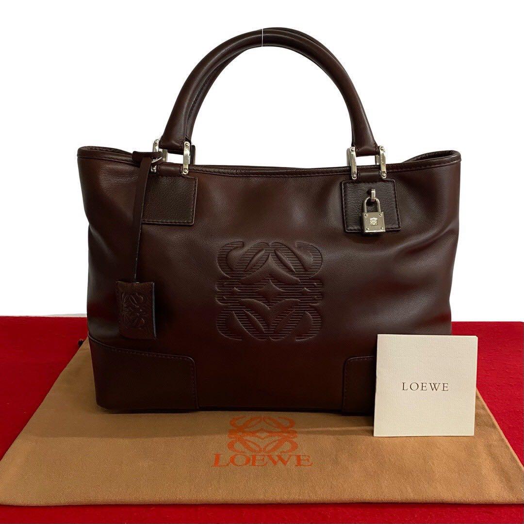 超話題新作 極美品 フスタ 鍵付 本 LOEWE ロエベ LOEWE 保存袋付 極