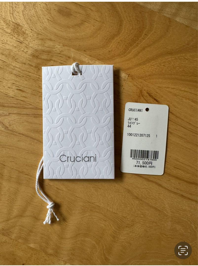 Cruciani クルーネックレイヤードニット サイズ　44