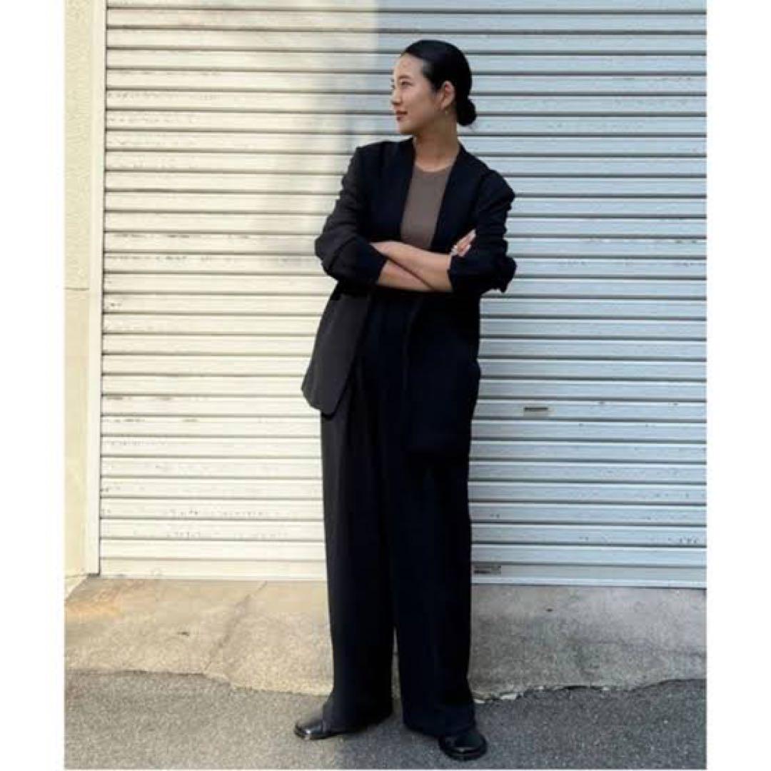 ジャケット・アウター Collarless Twill Jacket