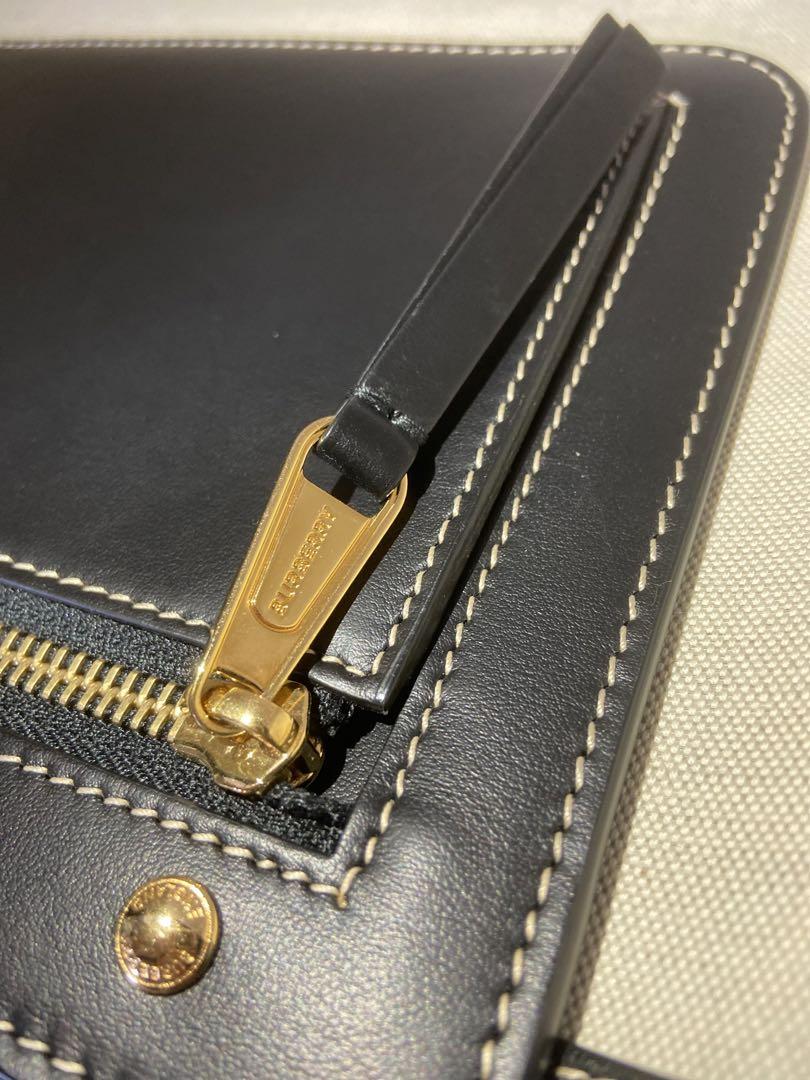 BURBERRY バーバリー モノグラム キャンバス トートバッグ ブラック 黒