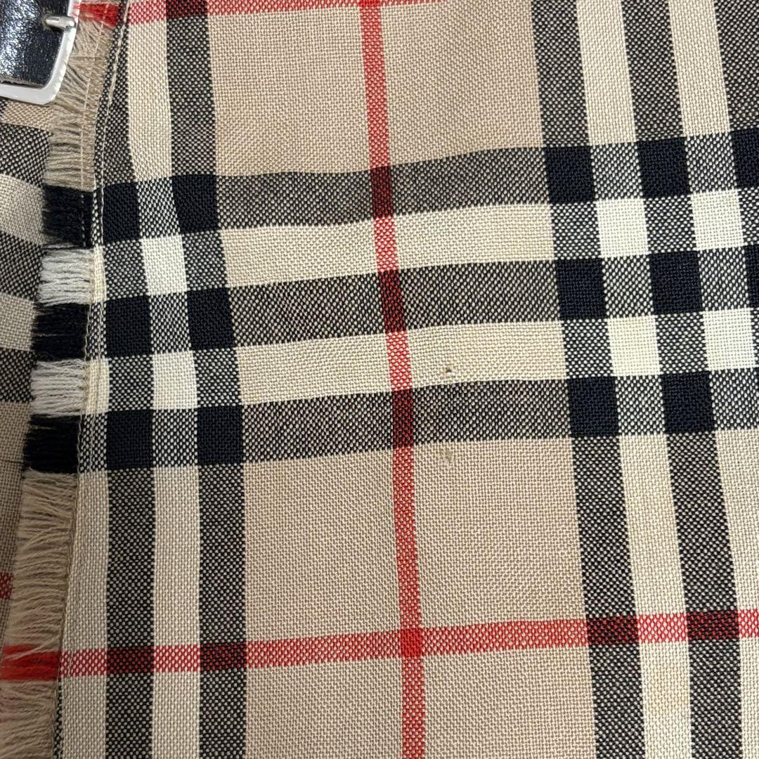 Burberrys バーバリーズ　ラップスカート　ノバチェック　サイズ調整可