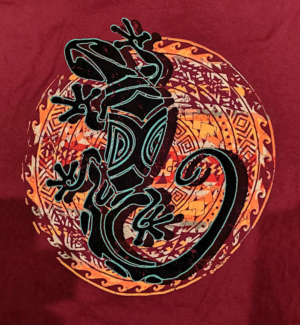 【新品】Crazy Shirts　クレイジーシャツ　メンズTシャツ　XL　とかげトップス