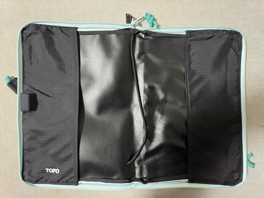 ISHIARISU”TOPO BAG PRO”ぶらっく×えめらるど