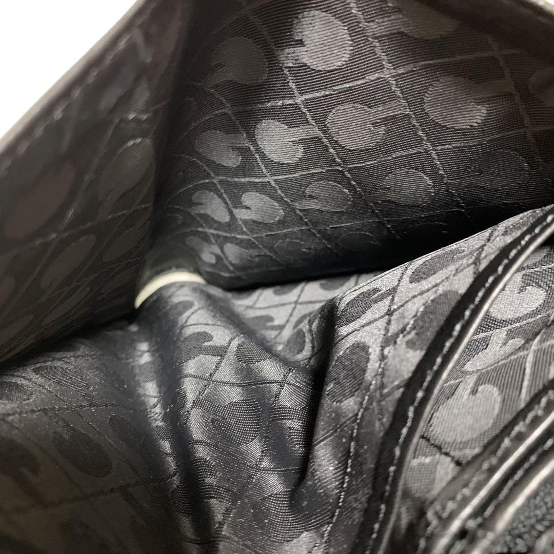 専用 ゲラルディーニ ソフティ 本革 二つ折り財布 ブラック