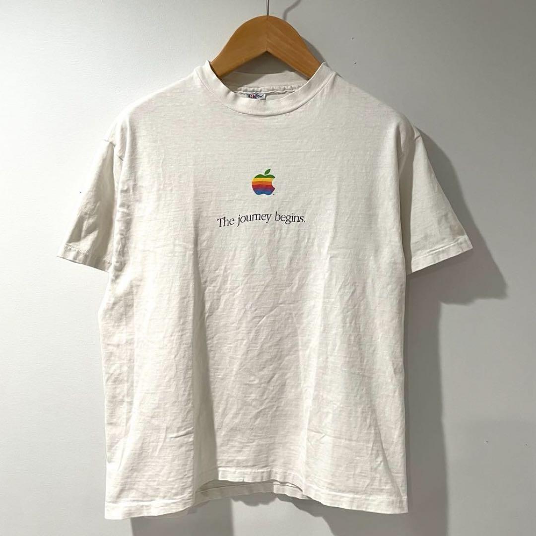 Apple The journey begins tシャツ アップル ビンテージ