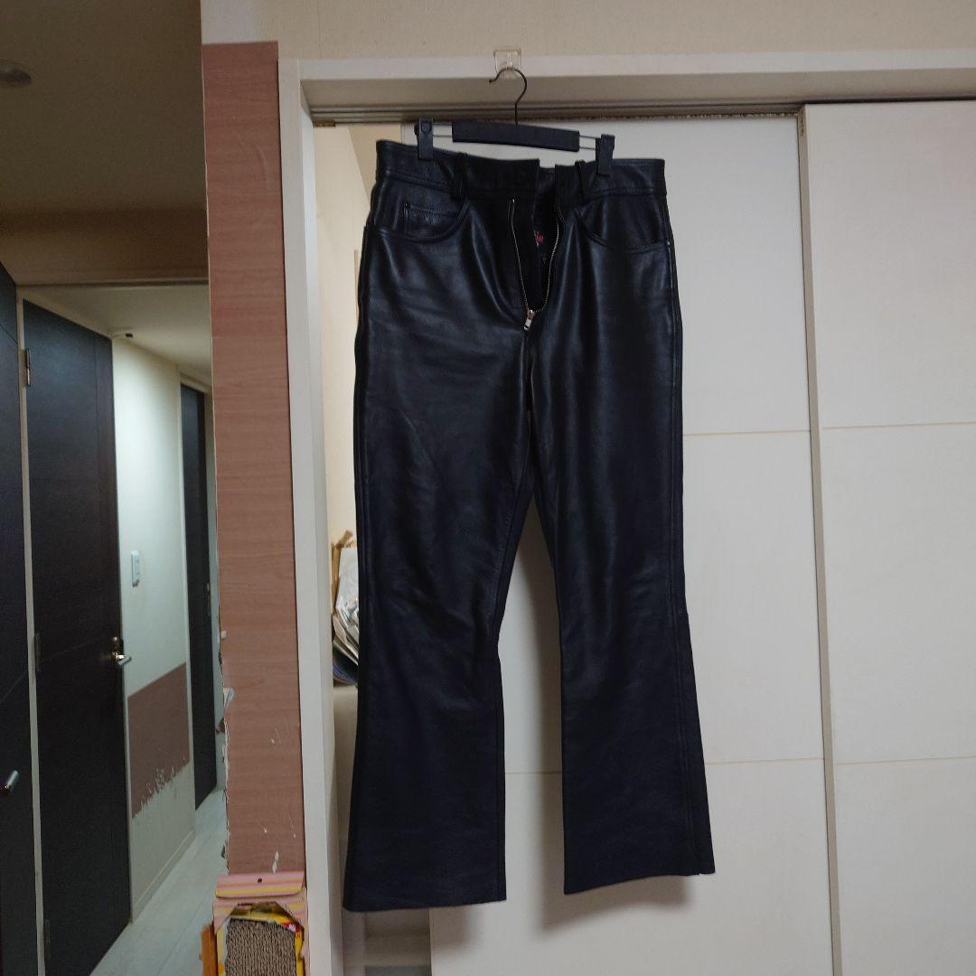 値下げ！Rookie Leathers レザー フレアパンツ LLサイズ