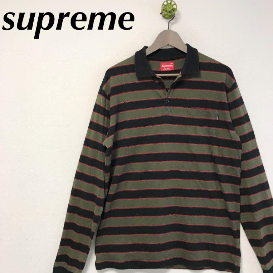 新作商品 Supreme長袖ポロシャツ - ポロシャツ