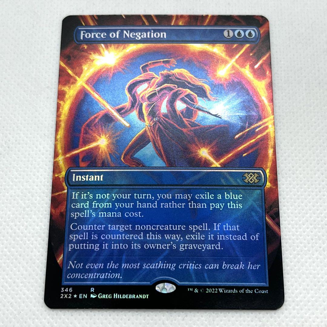 否定の力 FOIL ボーダーレス 英語 MTG - メルカリ