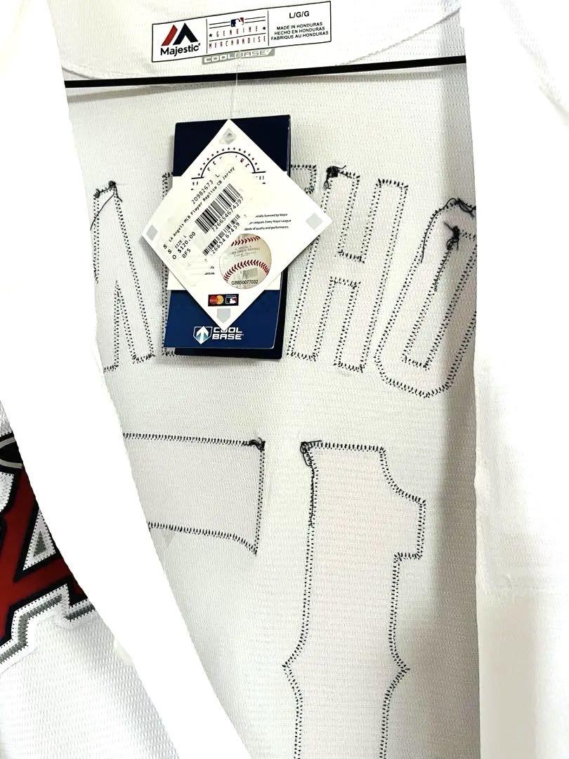 【新品タグ付き】大谷　ユニフォーム　エンゼルス　マジェスティック　L