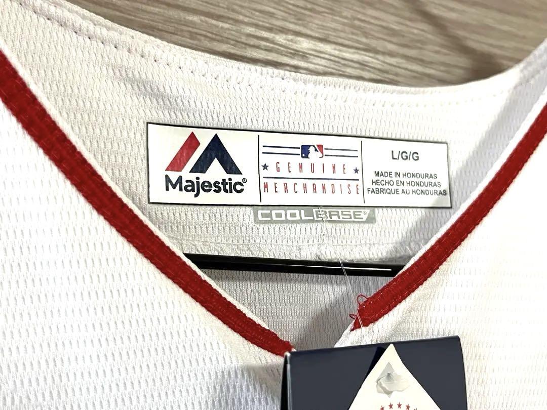 【新品タグ付き】大谷　ユニフォーム　エンゼルス　マジェスティック　L