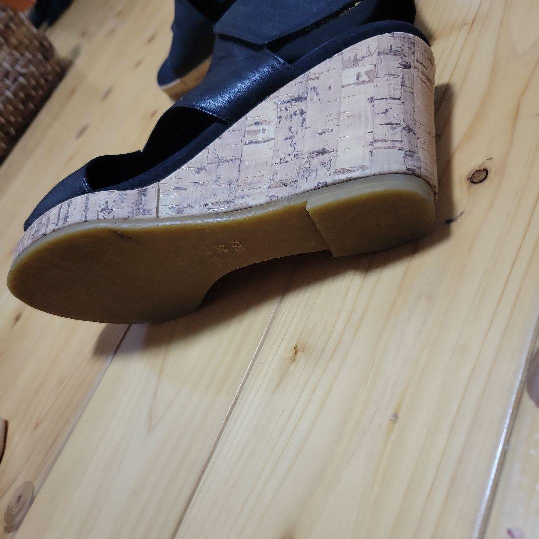 ロコンド　サンダルブーツ日本製　革