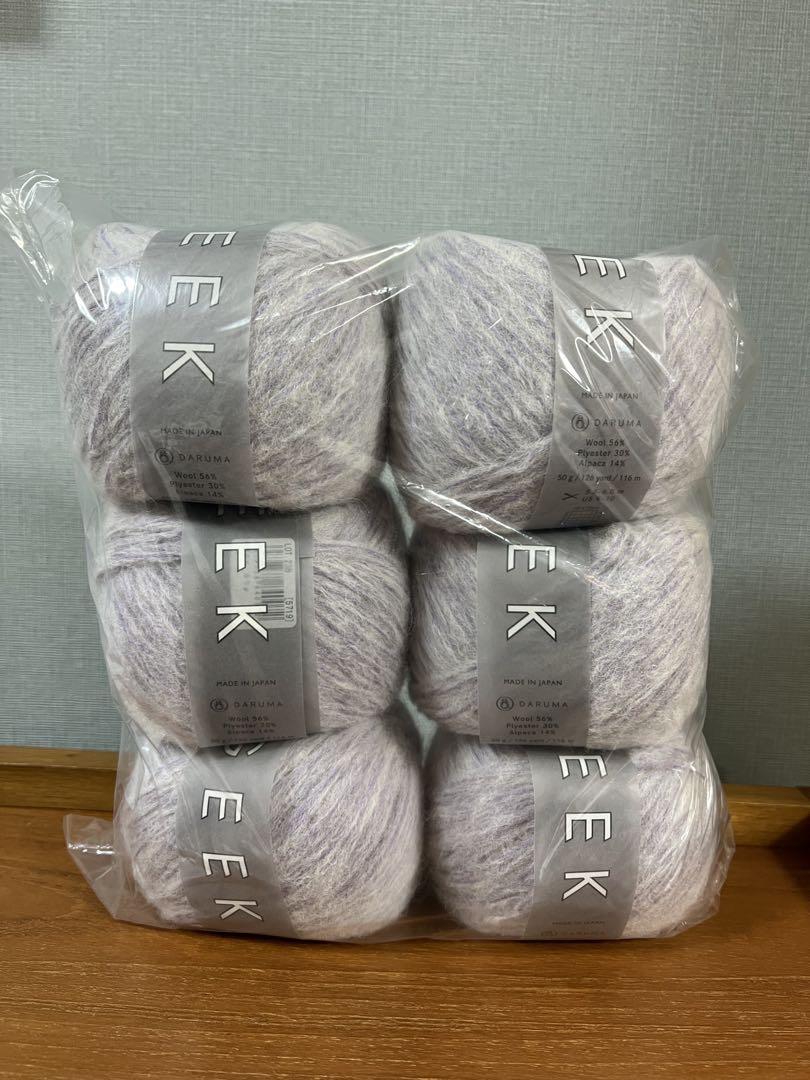 GEEK DARUMA毛糸 1玉50g 6玉セット