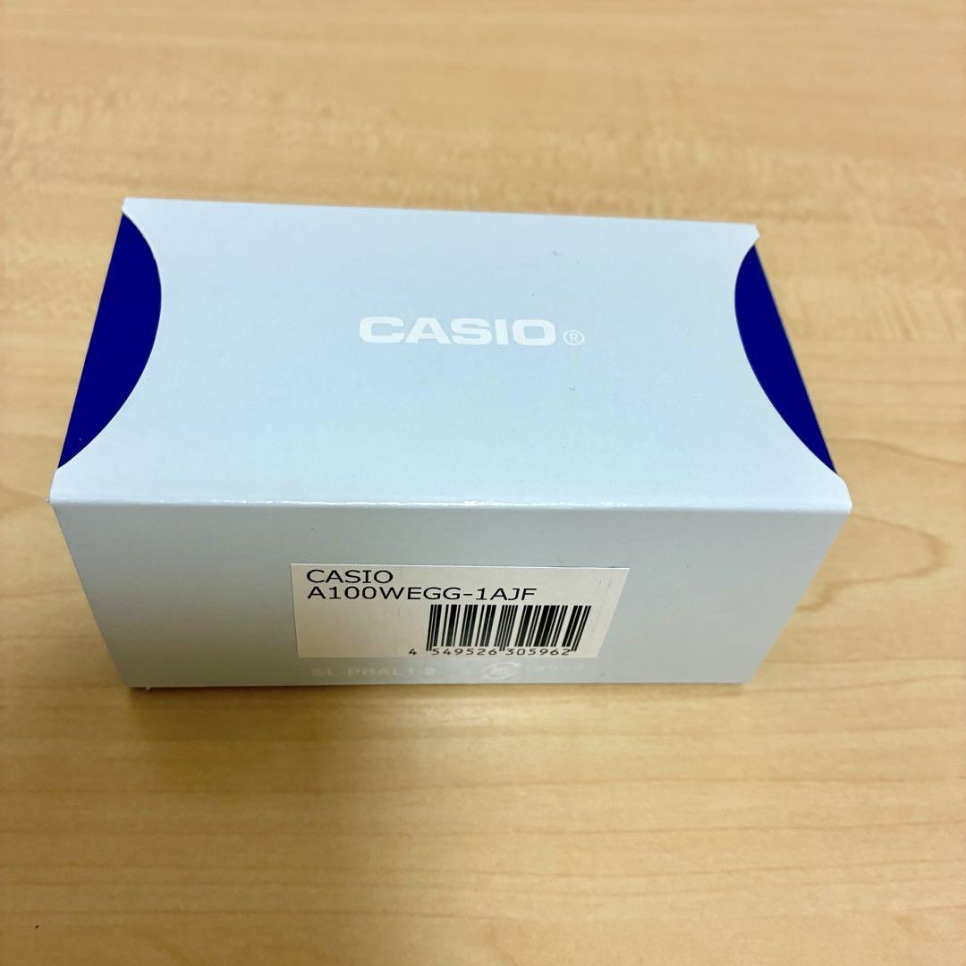 CASIO A100WEGG-1AJF ガンメタリック　生産完了品 エイリアン