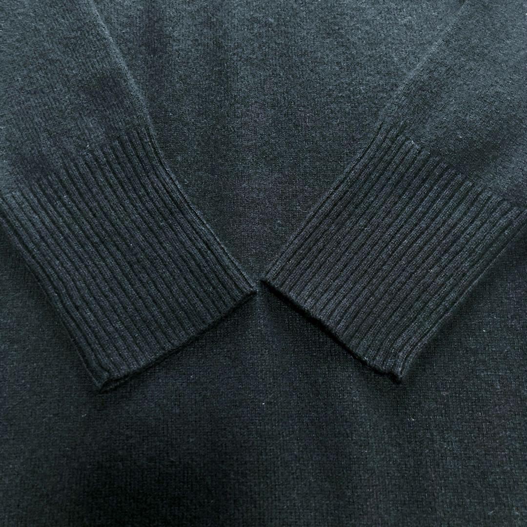 ウール×カシミヤ ニットロングワンピース