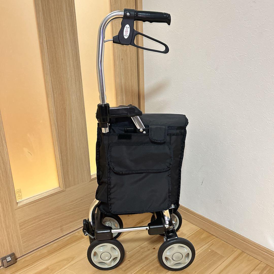 【美品】 ウォーキングカートスイング 須恵廣工業 シルバーカー