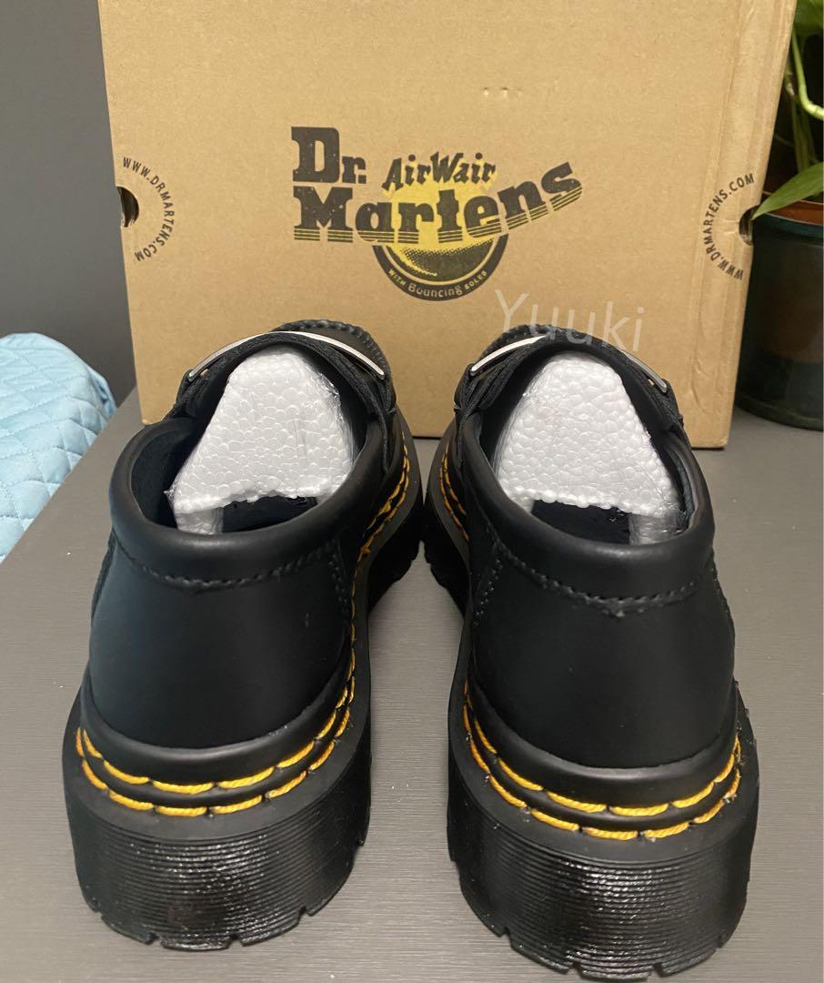 Dr. Martens ブラック ローファー 厚底25cm Fathu