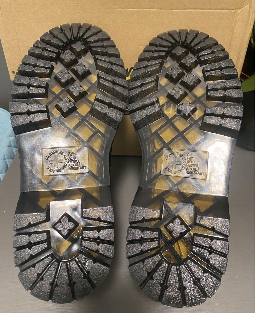 Dr. Martens ブラック ローファー 厚底25cm Fathu