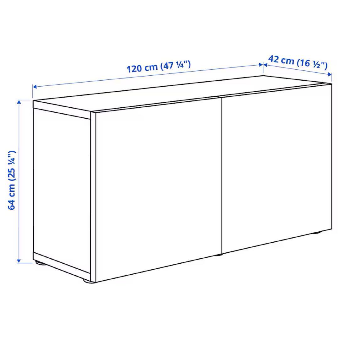 BESTA収納キャビネット(IKEA)