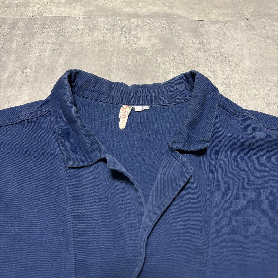90s SANFOR Euro ヴィンテージ ワークジャケット カバーオール 90s SANFOR Euro ヴィンテージ ワークジャケット カバーオール