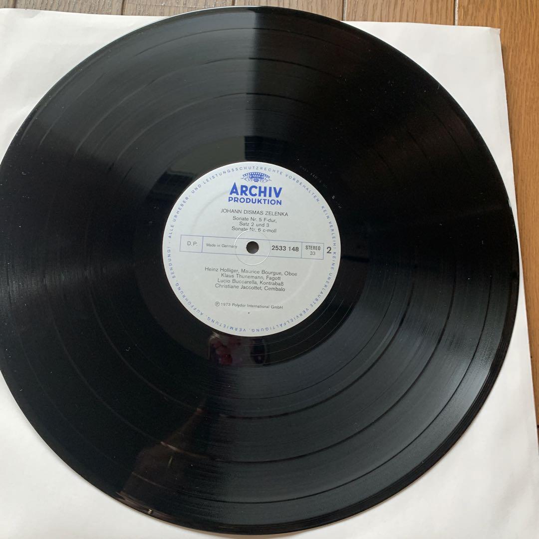 ゼレンカ: 6つのトリオ•ソナタ集/ホリガー/ブルグ他LP2枚1973年ドイツ盤 ゼレンカ: 6つのトリオ•ソナタ集/ホリガー/ブルグ他LP2枚1973年